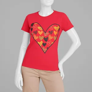 تی شرت آستین کوتاه زنانه نیزل مدل 20201