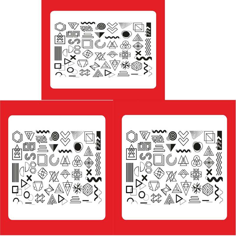 استیکر طراحی ناخن مدل 08 مجموعه 3 عددی