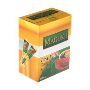 نقد و بررسی چای لاته با طعم هل و زعفران ماگوش بسته 20 عددی توسط خریداران