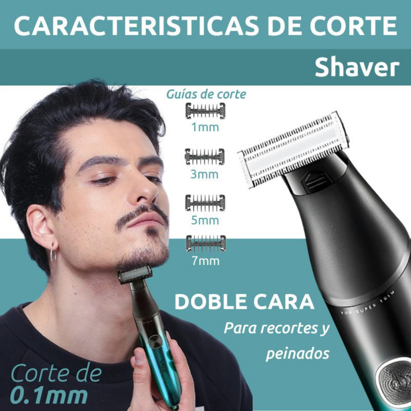 ماشین اصلاح موی بدن و صورت وی جی ار مدل v-339