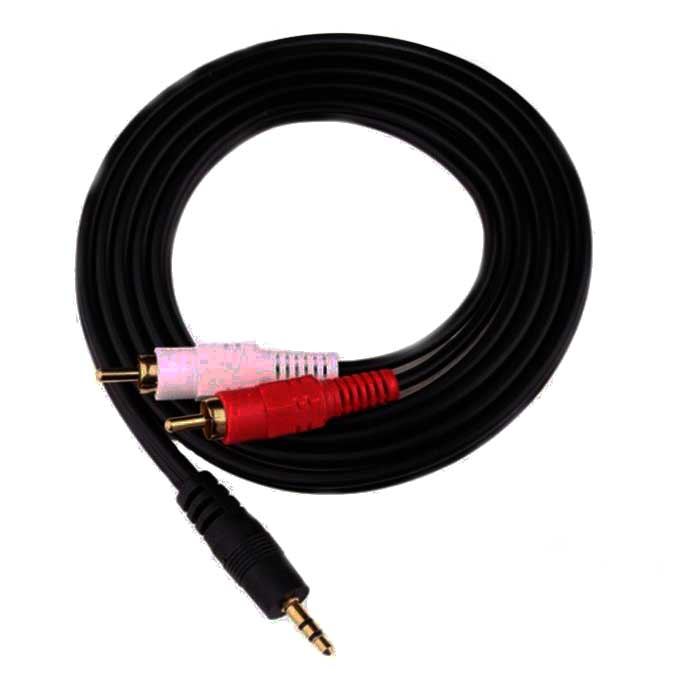 کابل تبدیل جک 3.5 میلی متری به RCA مدل T15 طول 2 متر