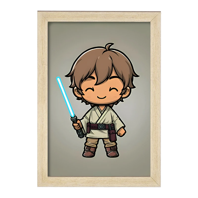 تابلو خندالو مدل جنگ ستارگان کد F9438