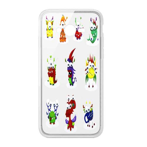 کاور طرح Aliens مدل CLR-099 مناسب برای گوشی موبایل سامسونگ Galaxy J3 2016