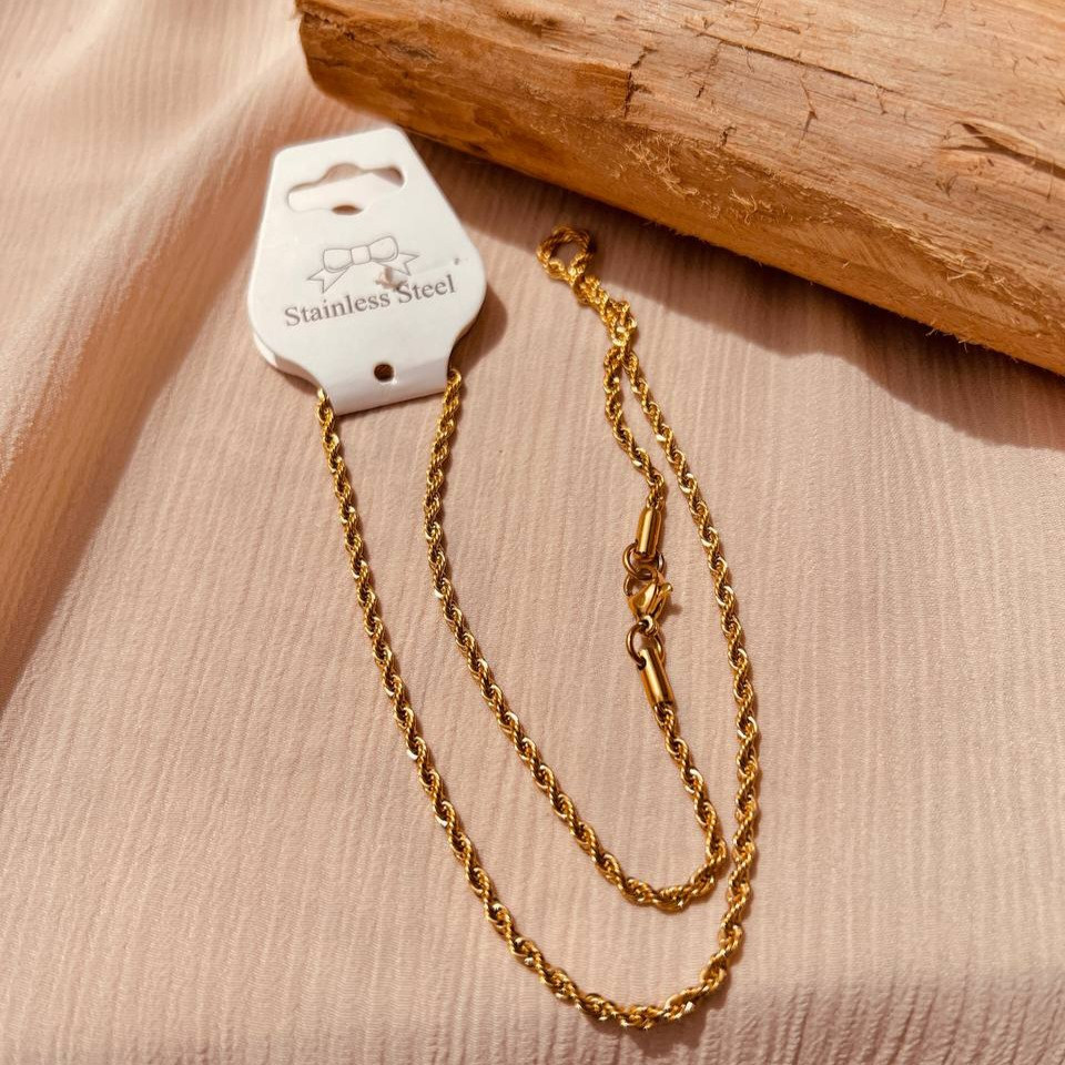 زنجیر زنانه مدل طنابی زنجیر زنانه مدل طنابی