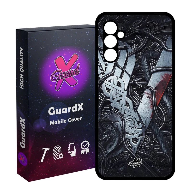 کاور گارد ایکس طرح Vikings مدل Glass10221 مناسب برای گوشی موبایل سامسونگ Galaxy A24/A24 4G/M34 5G