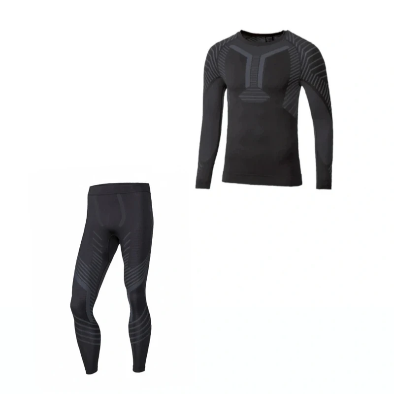 ست تی شرت و لگینگ ورزشی مردانه مدل بیس لایر 20000