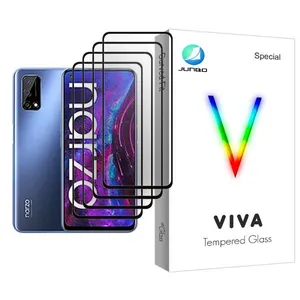 Junbo Viva Glass MIX004 Screen Protector For Realme Narzo 30 Pro 5G Pack Of 4
