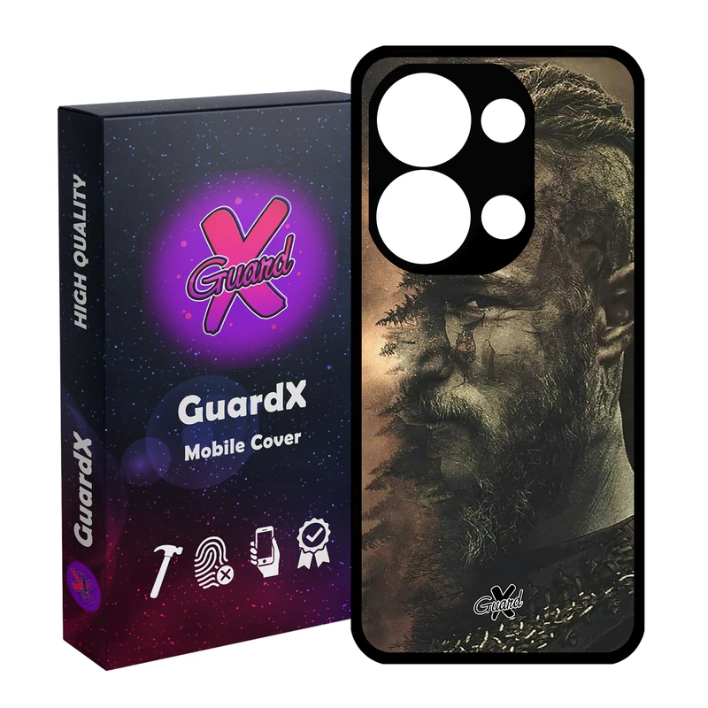 کاور گارد ایکس طرح Ragnar مناسب برای گوشی موبایل شیائومی Redmi Note 13 Pro 4G / Poco M6 Pro 4G