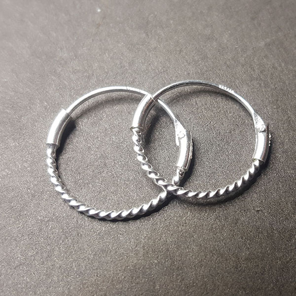 گوشواره نقره زنانه آی ام مدل AL1108