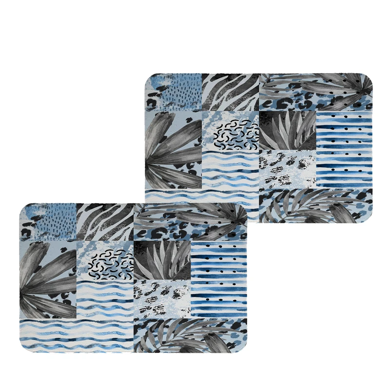 زیربشقابی طرح برگ کد 9297 بسته 2 عددی 