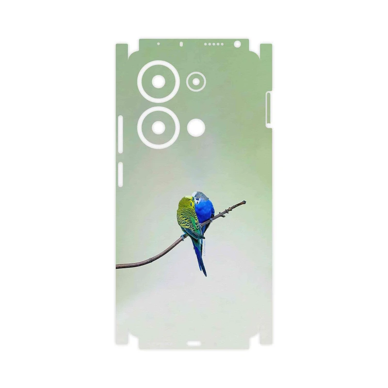 برچسب پوششی ماهوت مدل Lovebird-FullSkin مناسب برای گوشی موبایل شیائومی Redmi Note 13 Pro 4G