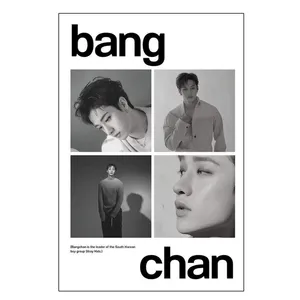 پوستر مدل استری کیدز Stray kids طرح بنگ چان Bang Chan کد 772
