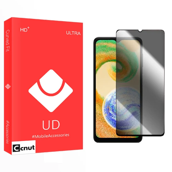 محافظ صفحه نمایش حریم شخصی کوکونات مدل UD مناسب برای گوشی موبایل سامسونگ Galaxy A04s