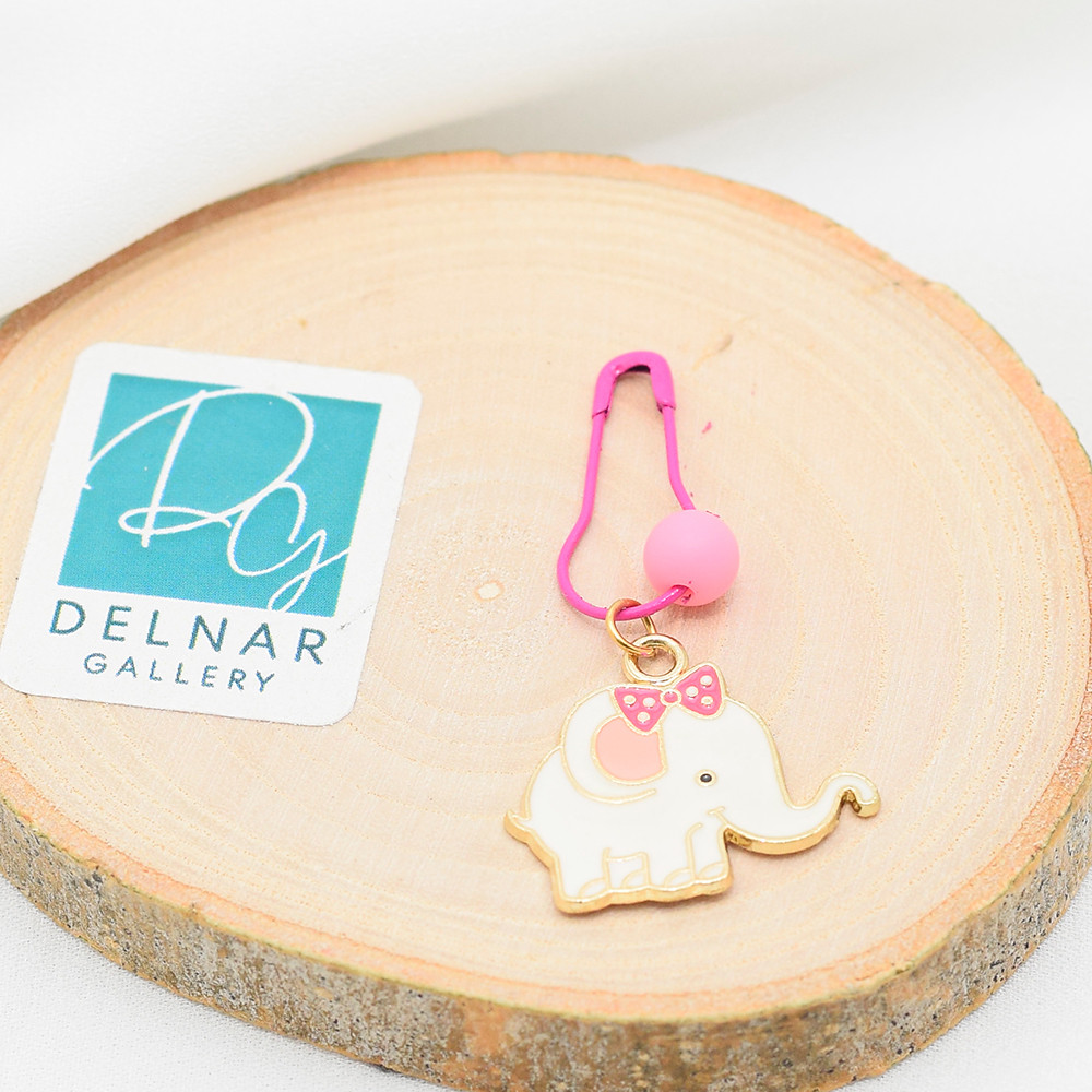 سنجاق سینه دخترانه دلنار گالری مدل فیل