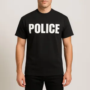 تی‌شرت مردانه طرح POLICE مدل BW13235