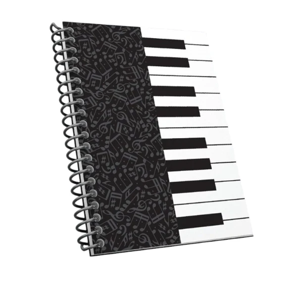 دفتر نت موسیقی 50 برگ مدل لانگو کد005