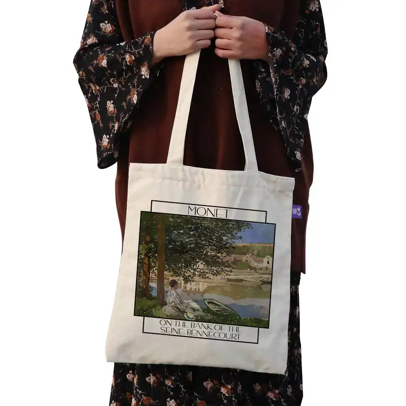 ساک خرید ترمه طراحان ایده مدل در ساحل سن، بنکوراز مونت کد 0170 - L