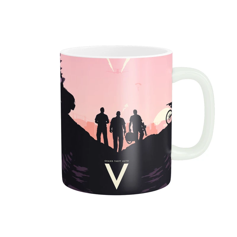 ماگ طرح بازی جی تی ای GTA V کد gtav-37