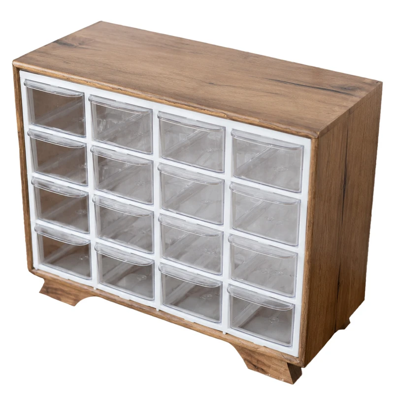 فایل کشویی مدل 16 کشو 4 طبقه کد W4416