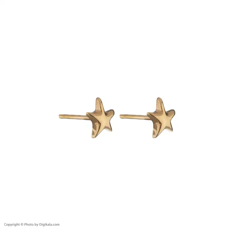 گوشواره طلا 18 عیار زنانه پرسته مدل we759