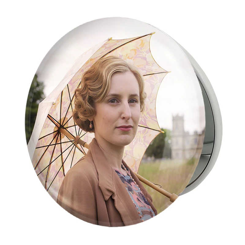 آینه جیبی خندالو طرح سریال دانتون ابی Downton Abbey مدل تاشو کد 29813