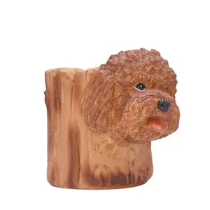 جامدادی رومیزی طرح سگ مدل شیتزو کد 5007