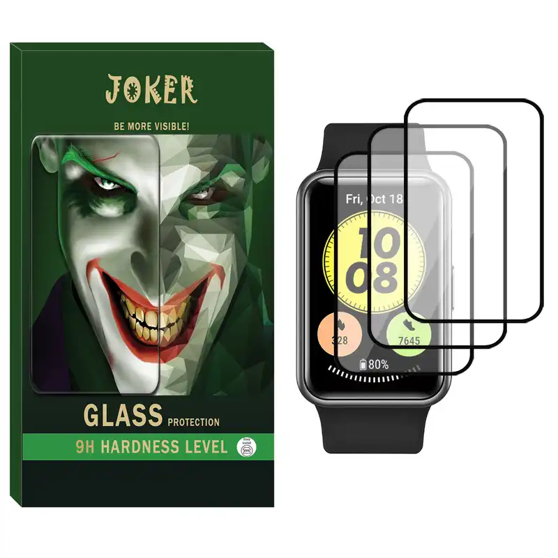 محافظ صفحه نمایش نانو جوکر مدل NJK مناسب برای ساعت هوشمند هوآوی Watch Fit 2 بسته سه عددی