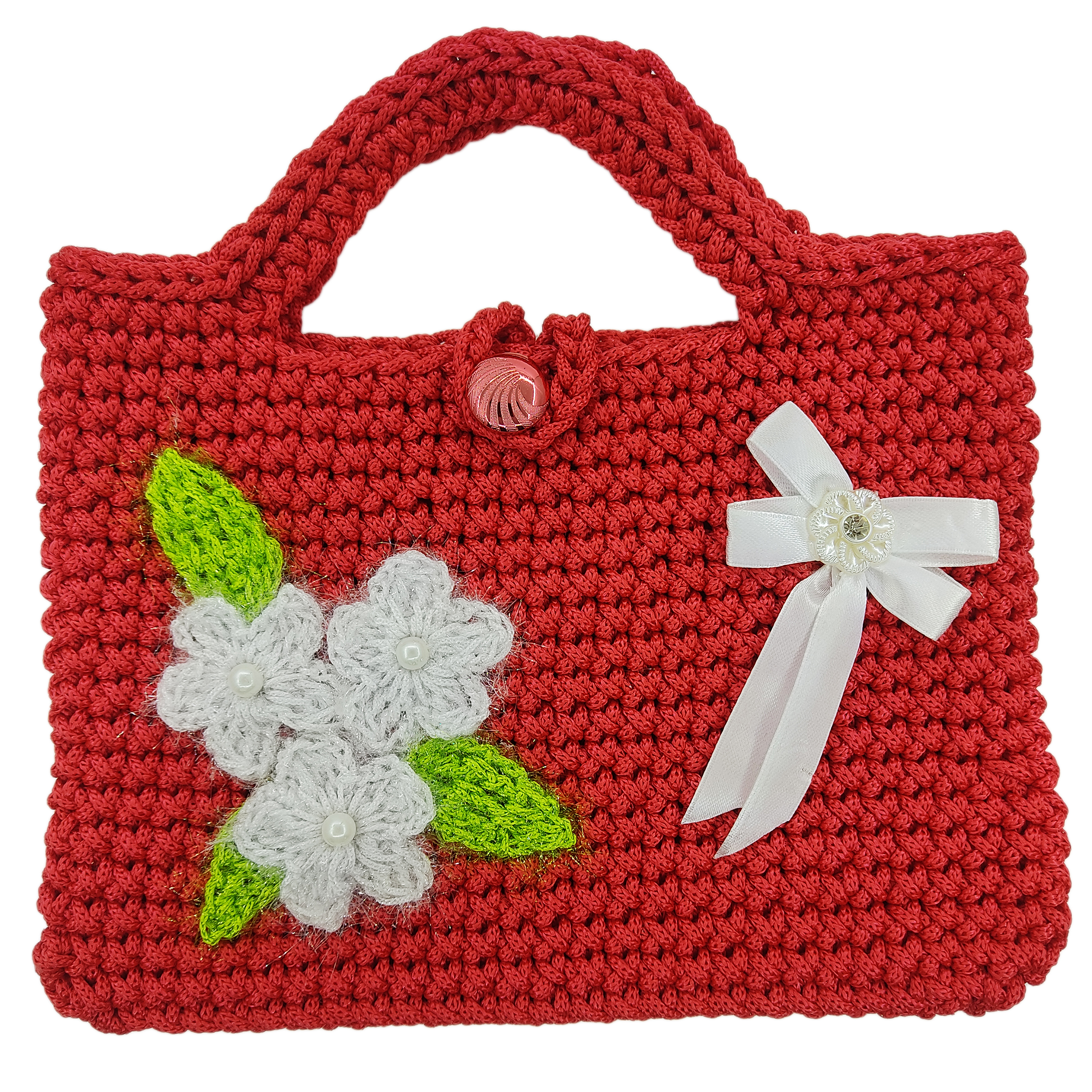 کیف بافتنی مدل بهار کد ۴