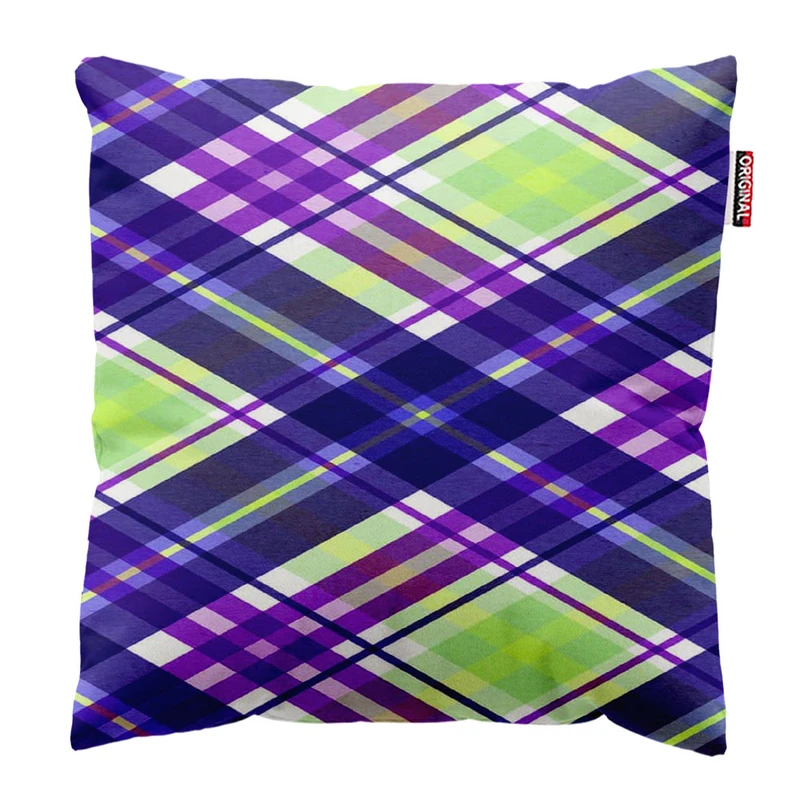 کوسن پاد آفرین مدل شطرنجی کد 1477 سایز 30*30 سانتی متر