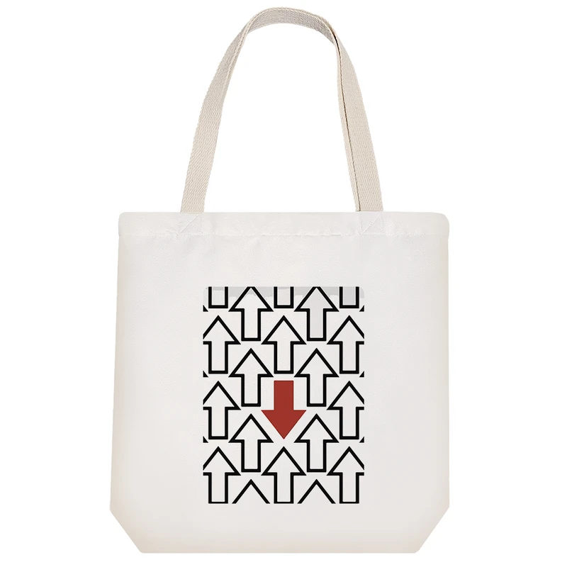 ساک خرید خندالو طرح خلاف جهت کد 7308