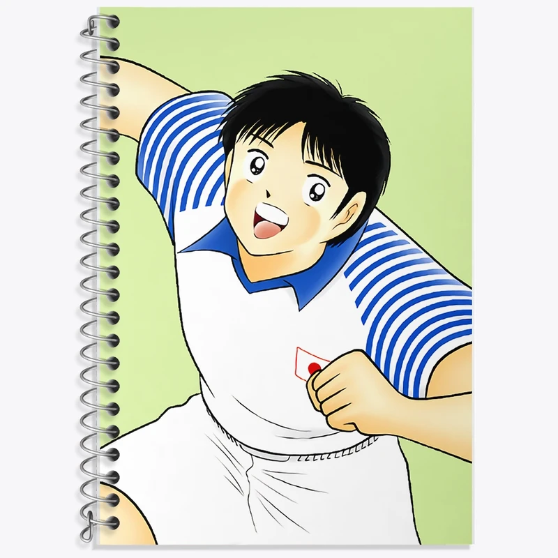 دفتر زبان 50 برگ خندالو مدل دو خط طرح فوتبالیست ها کد F1647