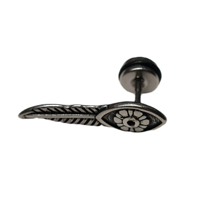 پیرسینگ گوش مدل چشم و برگ