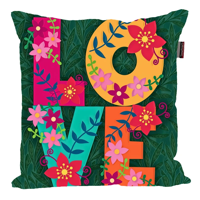 کوسن پاد آفرین مدل عشق طرح LOVE کد PK40834