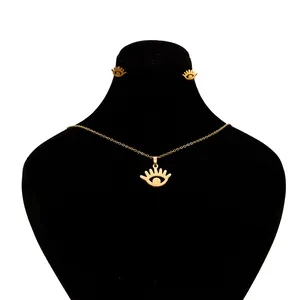 نیم ست زنانه طرح چشم مدل M11