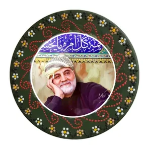 بشقاب دیوار کوب سفالی کد5