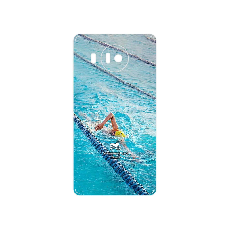 برچسب پوششی ماهوت مدل Swimming مناسب برای گوشی موبایل مایکروسافت Lumia 950 XL