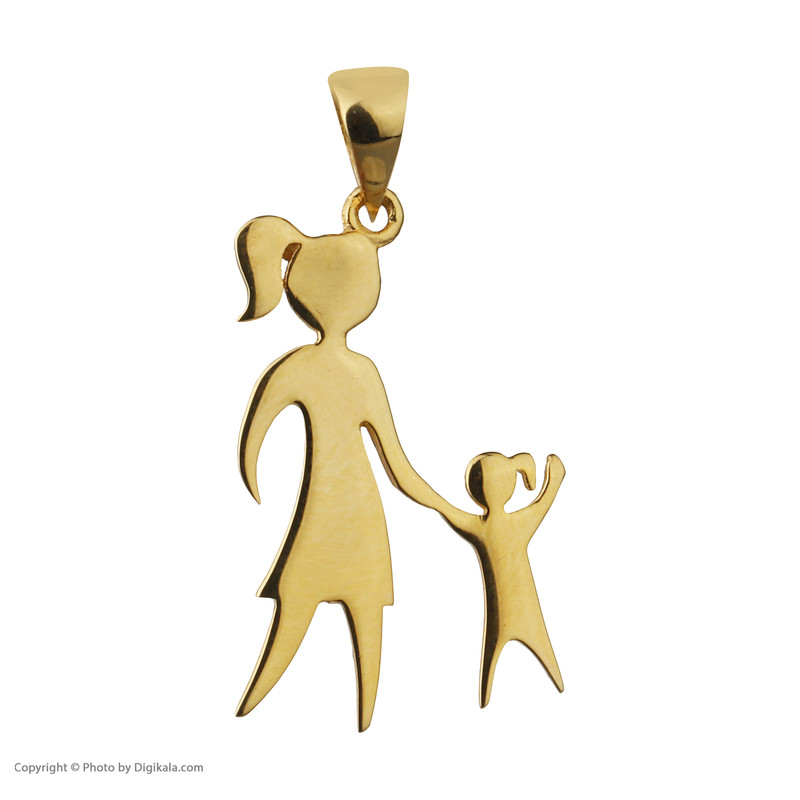 آویز گردنبند طلا 18 عیار زنانه مایا ماهک مدل MM1423 طرح مادر و بچه آویز گردنبند طلا 18 عیار زنانه مایا ماهک مدل MM1423 طرح مادر و بچه