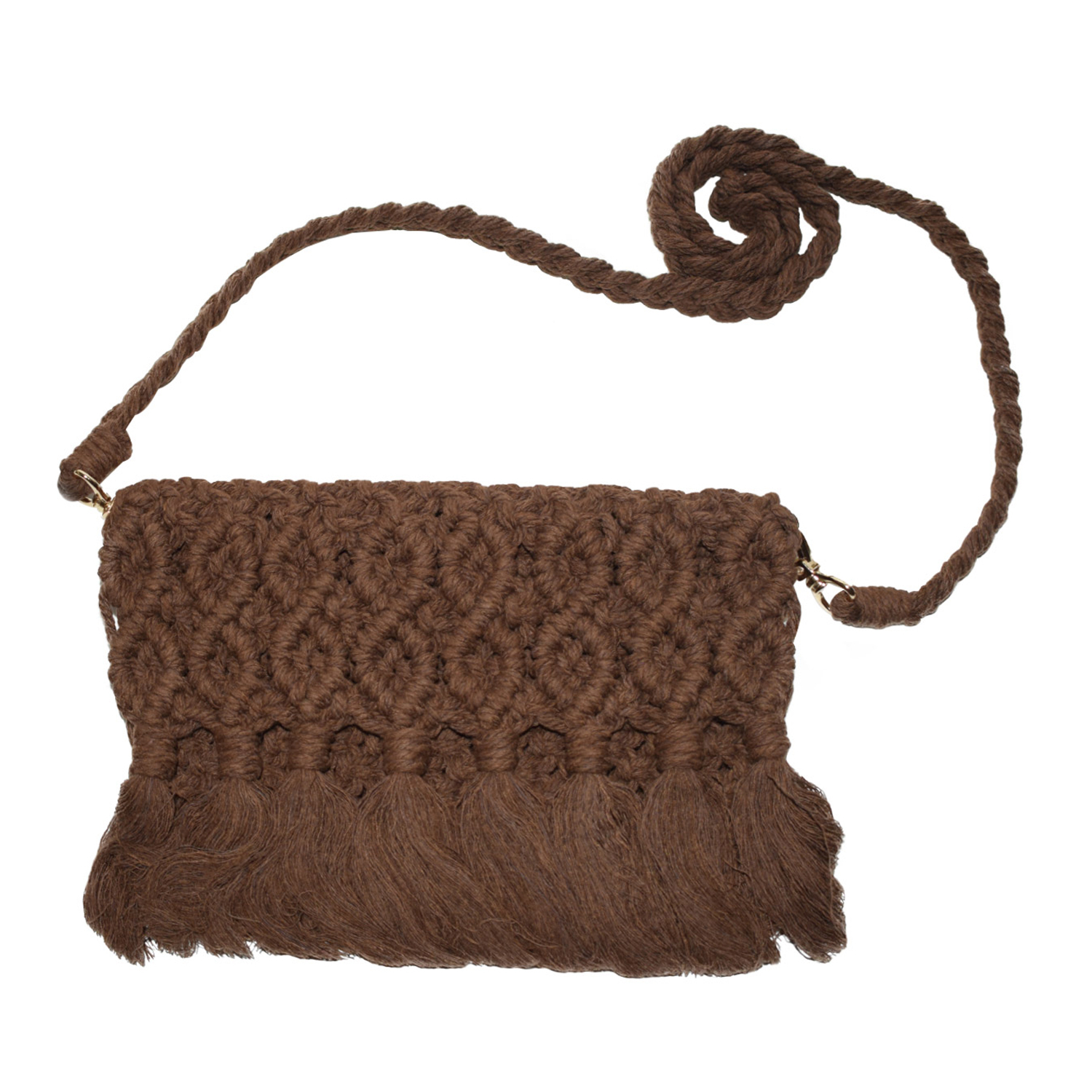 کیف رودوشی دست دوز زنانه هنریسان مدل ماهی