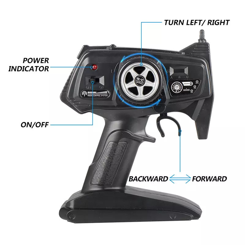 ماشین بازی کنترلی ام زد مدل Climbing Car-2