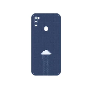 MAHOOT Minimal Data Cloud Cover Sticker for Samsung Galaxy M21 2021 Edition