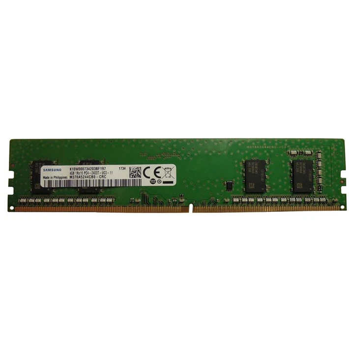 رم کامپیوتر DDR4 تک کاناله 2400 مگاهرتز CL17 سامسونگ مدل M378A5244CB0-CRC ظرفیت 4 گیگابایت