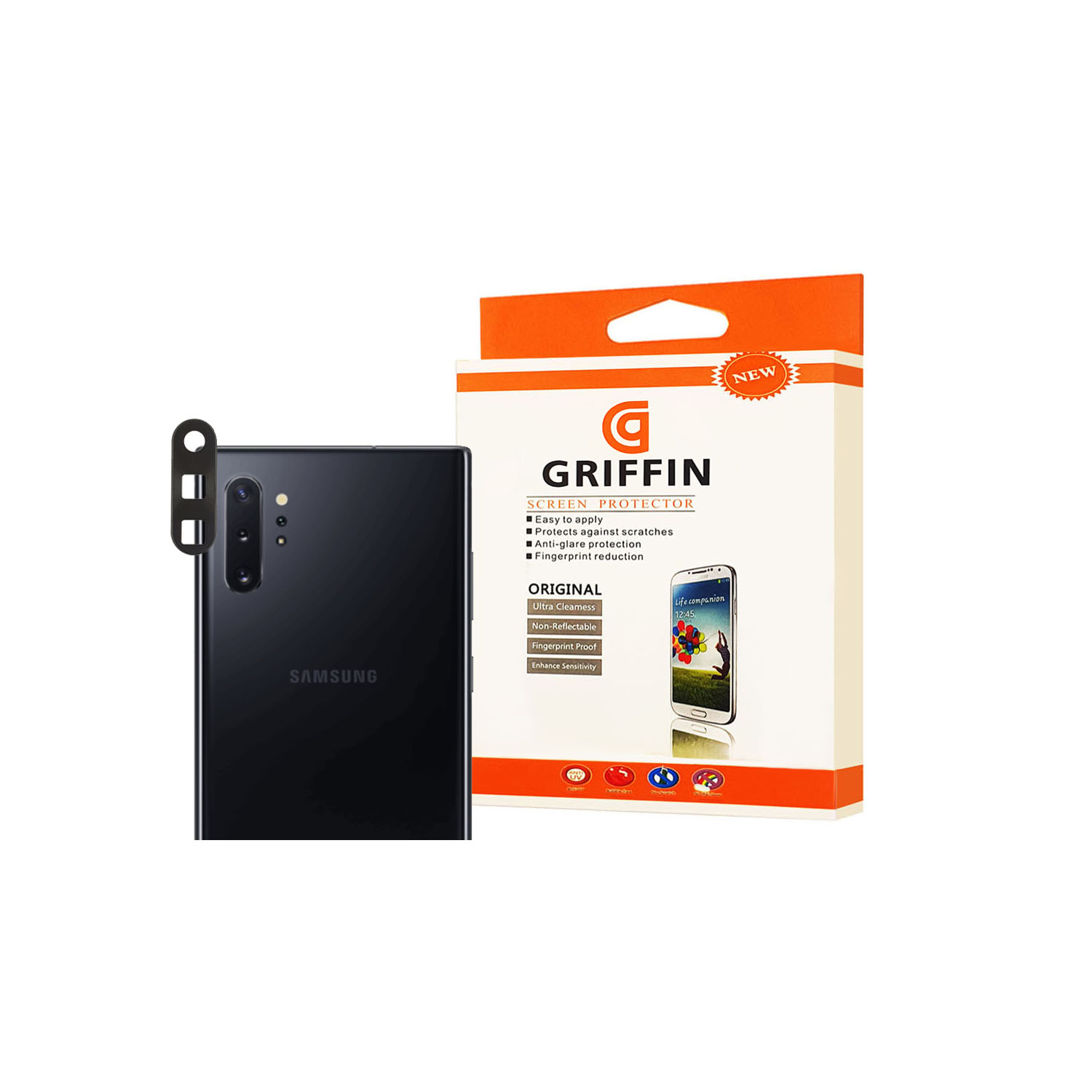 نقد و بررسی محافظ لنز دوربین گریفین مدل ALLP GN to مناسب برای گوشی موبایل سامسونگ Galaxy Note 10 Plus توسط خریداران