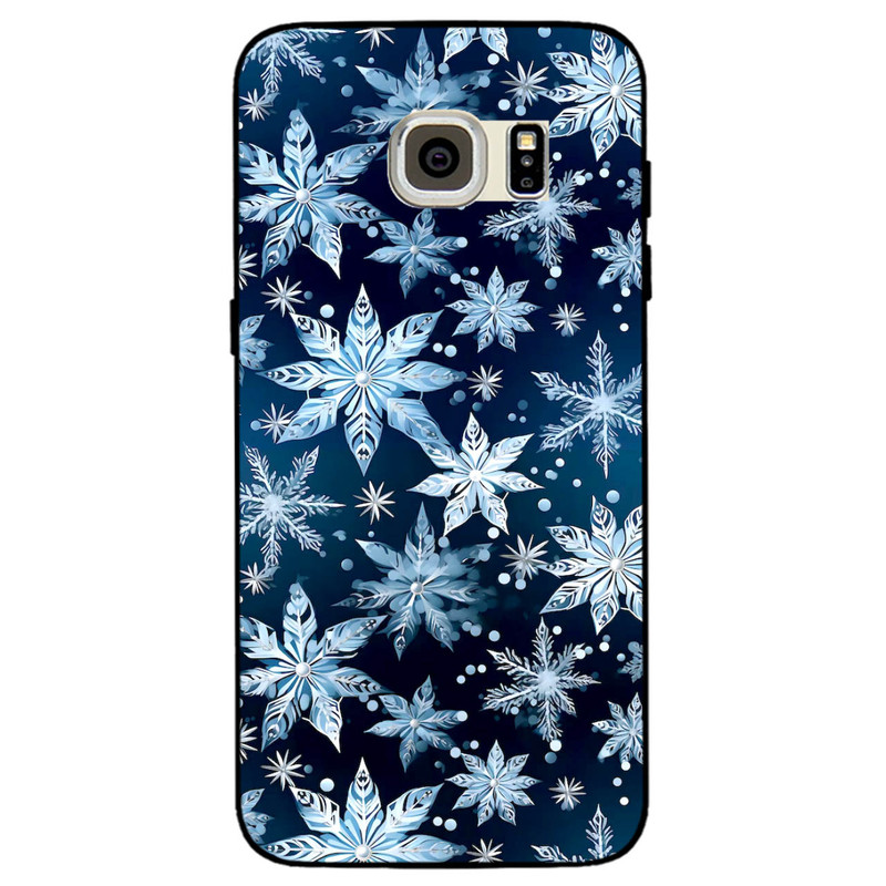 کاور مگافون طرح برف مدل 2824 مناسب برای گوشی موبایل سامسونگ Galaxy Note 5   