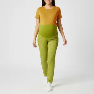 شلوار بارداري زنانه مدل کمرکش گنی 