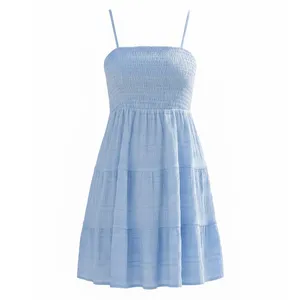 پیراهن یقه باز زنانه کاپشی مدل CAA05A4A067SS