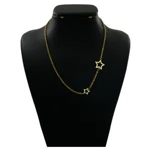 گردنبند نقره زنانه دلی جم طرح ستاره  کد D 450