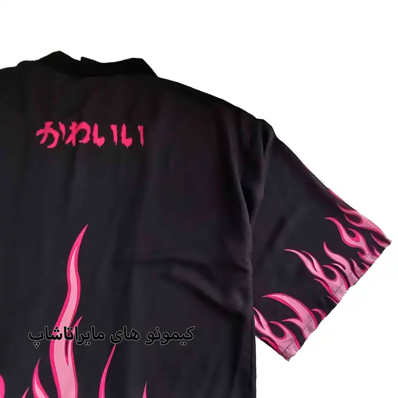 مانتو زنانه مدل کیمونو آتش گرانج کد 012