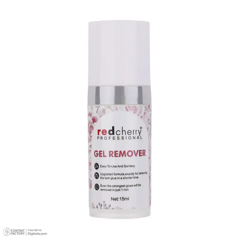 پاک کننده چسب مژه مصنوعی رد چری مدل Apple حجم 15 میلی لیتر