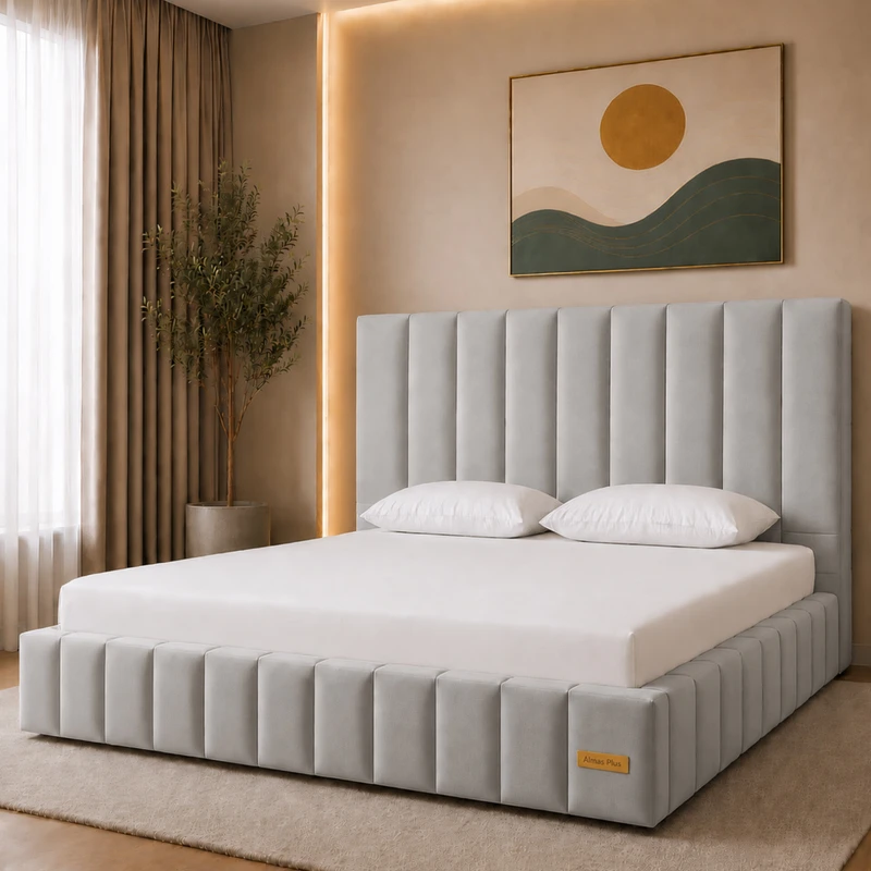 تخت خواب دونفره مدل اورنینا سایز 140×200 سانتی متر