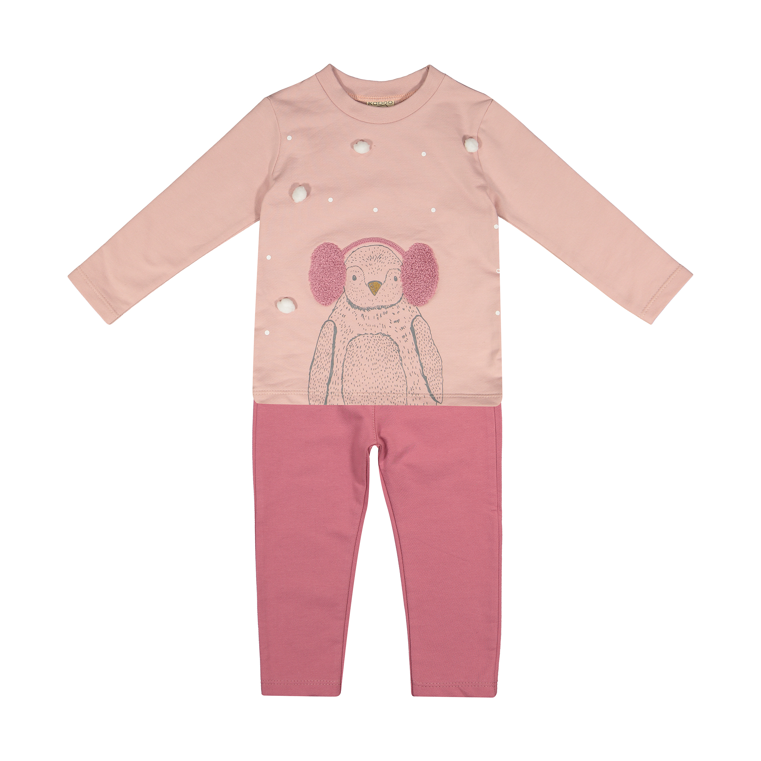 ست سویشرت و شلوار نوزادی رابو مدل 1372